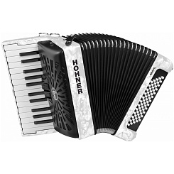 HOHNER Bravo II 60 white - Аккордеон 1/2 Хонер