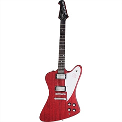 Электрогитара EPIPHONE FIREBIRD STUDIO WORN CHERRY WITH CHROME HARDWARE