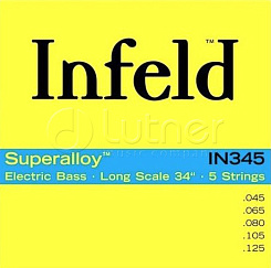 Комплект струн Thomastik IN345 Infield для 5-струнной бас-гитары