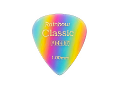 Медиаторы Pickboy GP-21/100 Celluloid Vintage Classic Rainbow