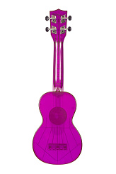 WATERMAN by KALA KA-SWF-PL Waterman Fluorescent Grape Soprano Ukulele