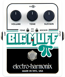 Electro-Harmonix Big Muff Pi w/ Tone Wicker  Гитарная педаль Distortion