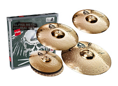 Комплект тарелок 14/18/20+17" 000088MS18 Alpha B Metal Set Paiste