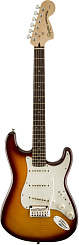 FENDER SQUIER STD STRAT FMT AMB