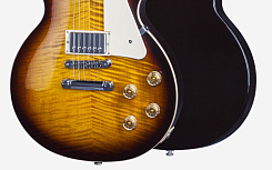 GIBSON LP Traditional Premium Finish 2016 T Desert Burst (Brown Back) электрогитара, цвет - темно-коричневый