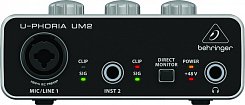 USB аудио интерфейс BEHRINGER U-PHORIA UM2