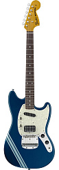 Электрогитара FENDER KURT COBAIN MUSTANG DARK LAKE PLACID BLUE W/STRIPE