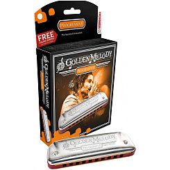 HOHNER Golden Melody 542/20 G (Доступ на 30 дней к бесплатным урокам) - Губная гармоника диатоническая Хонер