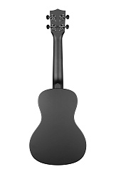 WATERMAN by KALA KA-CWB-BK Kala Waterman Black, Matte, Concert Ukulele w/Bag