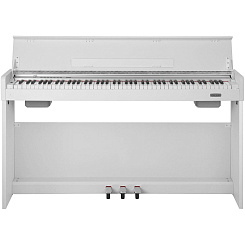 Цифровое пианино на стойке с педалями Nux Cherub WK-310-White, белое