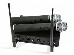 Радиосистема с двумя ручными микрофонами KARSECT KRU482/KST-7U