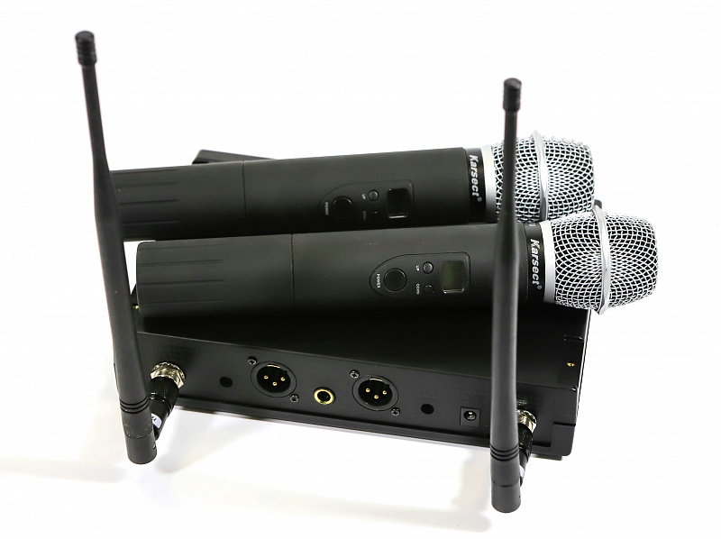Радиосистема с двумя ручными микрофонами KARSECT KRU482/KST-7U в магазине Music-Hummer
