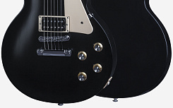 GIBSON LP 50s Tribute 2016 T Satin Ebony электрогитара, цвет - черный (матовый), фурнитура - хром