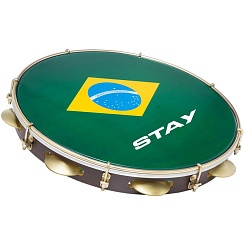 Тамбурин 12" Stay 244-STAY 8674ST Pandeiro