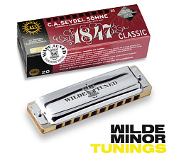 Губная гармошка Seydel Sohne 16221G 1847 Classic Wilde Minor Tuning G