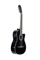 GEWApure E-Acoustic Classic guitar Basic Black 4/4