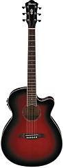 Электроакустическая гитара IBANEZ AEG10II-TRS