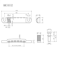 Стоп-бар Gotoh GE101Z-N