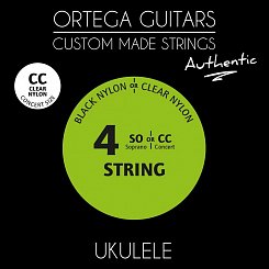 Комплект струн для концертного укулеле Ortega UKA-CC Authentic