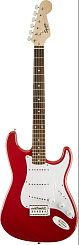 FENDER SQUIER BULLET STRAT TREMOLO RW, Fiesta Red электрогитара, цвет красный