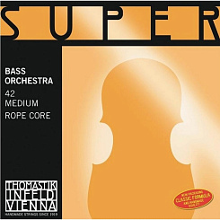 42 струны для контрабаса 4/4 (оркестровые) THOMASTIK INFELD Superflexible Rope core