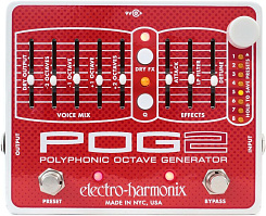 Electro-Harmonix POG2  гитарная педаль Polyphonic Octave Generator