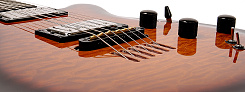 Godin 024087 LGX-SA Cognac Burst Flame AA