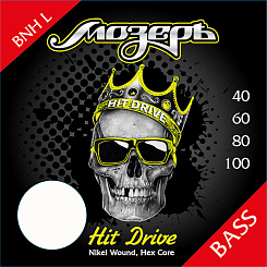 Комплект струн для бас-гитары Мозеръ BNH-L Hit Drive