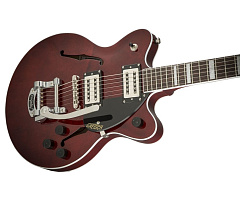 Gretsch G2655T Streamliner Center Block Jr. with Bigsby, BroadTron, Walnut Stain