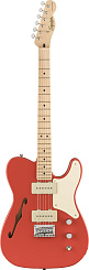 SQUIER Paranormal Cabronita Telecaster® Thinline, Maple Fingerboard, Fiesta Red