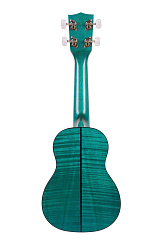 KALA KA-SEMB Kala Soprano Exotic Mahogany Blue Ukulele