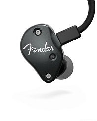 FENDER FXA6 Pro In-Ear Monitors, Metallic Black