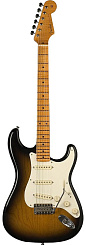 Электрогитара FENDER ERIC JOHNSON STRATOCASTER MAPLE NECK FINGERBOARD 2 TONE SUNBURS